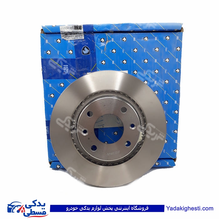 پژو دیسک چرخ جلو 206 تیپ 5 ایساکو کد 670202299