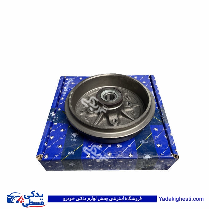 کاسه چرخ 206 عقب تیپ 3 abs با بلبرینگ ایساکو 1410100899