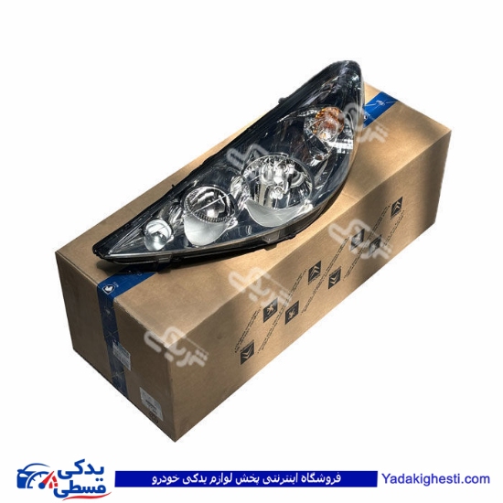 پژو چراغ جلو 207 چپ قدیم ایساکو 0540103105