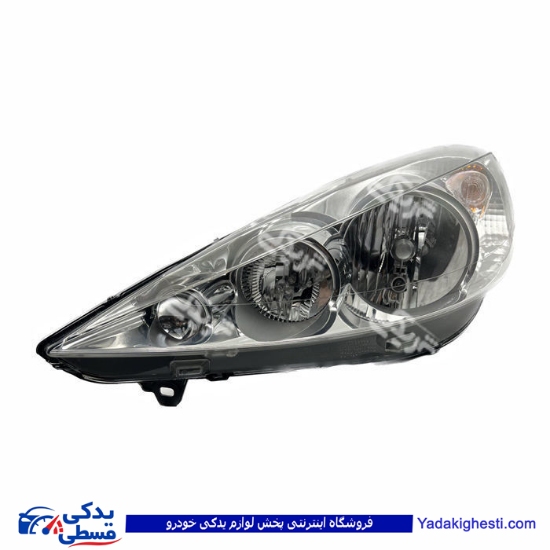 پژو چراغ جلو 207 چپ قدیم ایساکو 0540103105