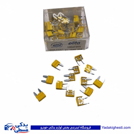 پژو فیوز دو شاخ 206 امپر 20 9000601169