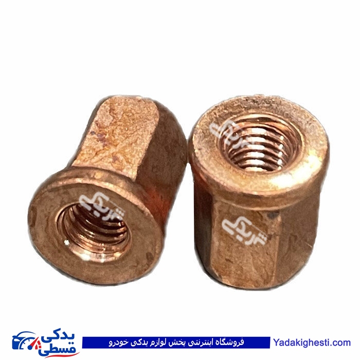 مهره شش گوش واشر دار اتصال به کاتالیزور 206 ایساکو 1740406499