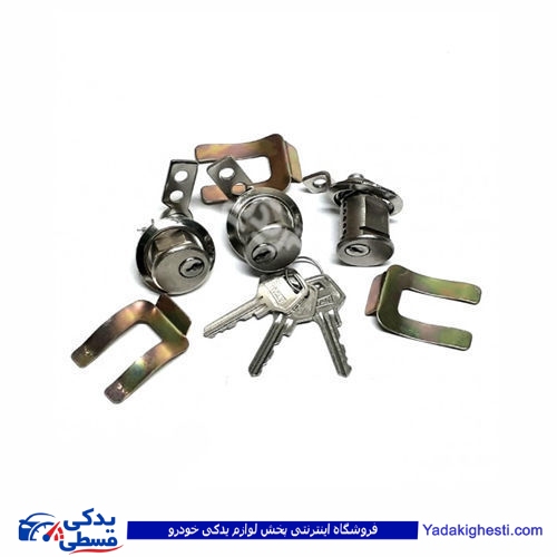 تیبا قفل سوئیچی درب 3 تیکه نصیری 9000590020