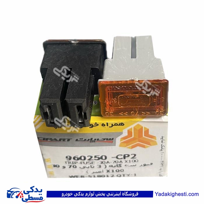 شاه فیوز پراید سی پارت هر جعبه 3 عدد 960250CP2