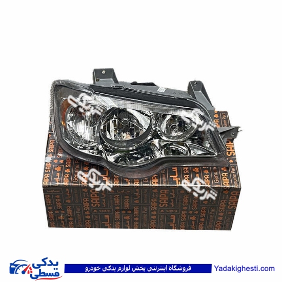 مجموعه چراغ جلو راست با قابلیت تنظیم پراید 111 سایپایدک 532171