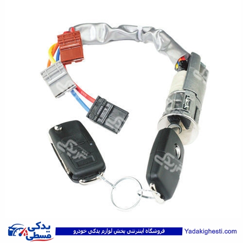 پژو سوئیچ استارت موتور تکی 405 با کلید تاشو نصیری PG630