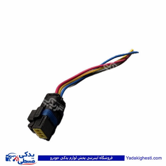 سوکت سوزنی 3 فیش مشکی پژو 206