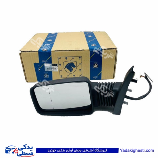 پژو آینه بغل برقی 405 تاشو دستی چپ ایساکو با پایه  10103799