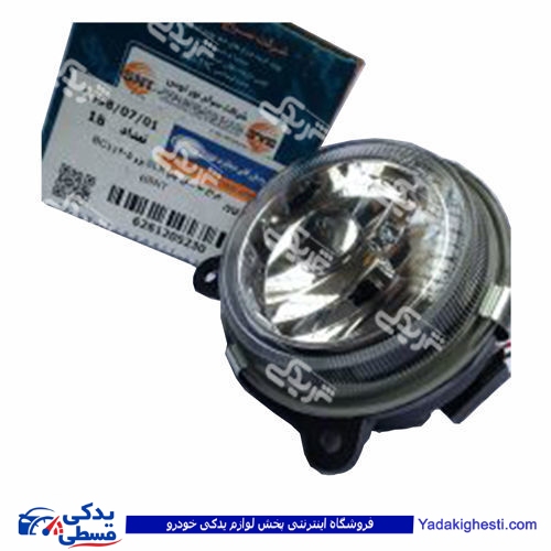 پژو چراغ مه شکن 405 راست SLX بدون لامپ ایساکو 541101701