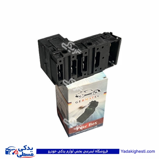پژو جعبه فيوز کالسکه ای 405 چهار فيوز Germatec 4202519