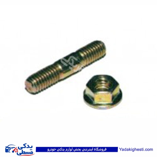 پراید پیچ منیفولد دود اگزوز دو سر رزوه 9000570132