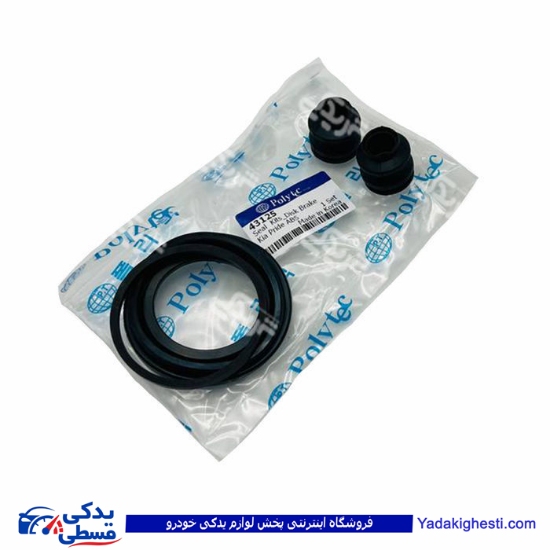 پراید لوازم کالیپر چرخ جلو کامل POLYTEC ABS 43125