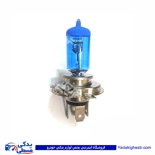 لامپ گازی پرشیائی H7 دوخار ابی طرح زنون 9000601113