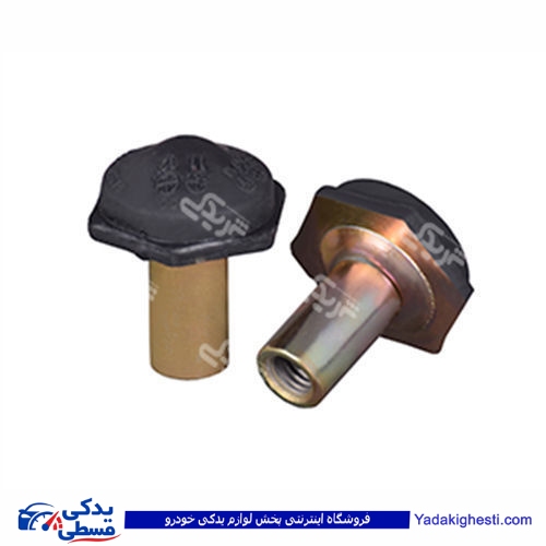 پژو ضربه گیر روی دسته موتور بالا پیچ قارچی 206 دینا پارت 1604025