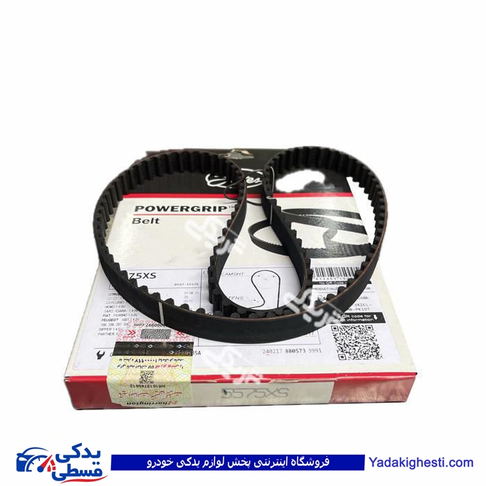 تسمه تایم پژو 206 تیپ 2 104 دندانه POWER GRIP 9000916017