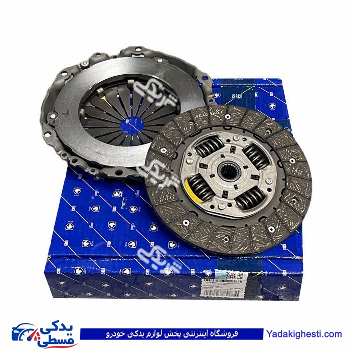 دیسک و صفحه پژو 206 TU5 ورانا بدون بلبرینگ ایساکو 0670303799