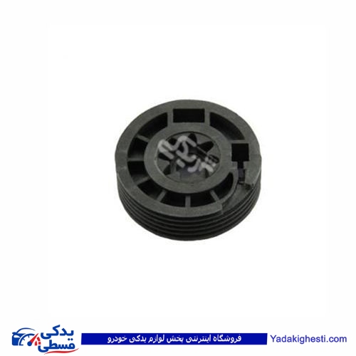 پژو قرقره چرخ دنده سیم گیر شیشه بالابر پلاستیکی 405 9000803225