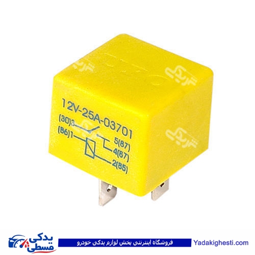 پژو رله زرد تهویه هوا 405 دینا پارت 1201029