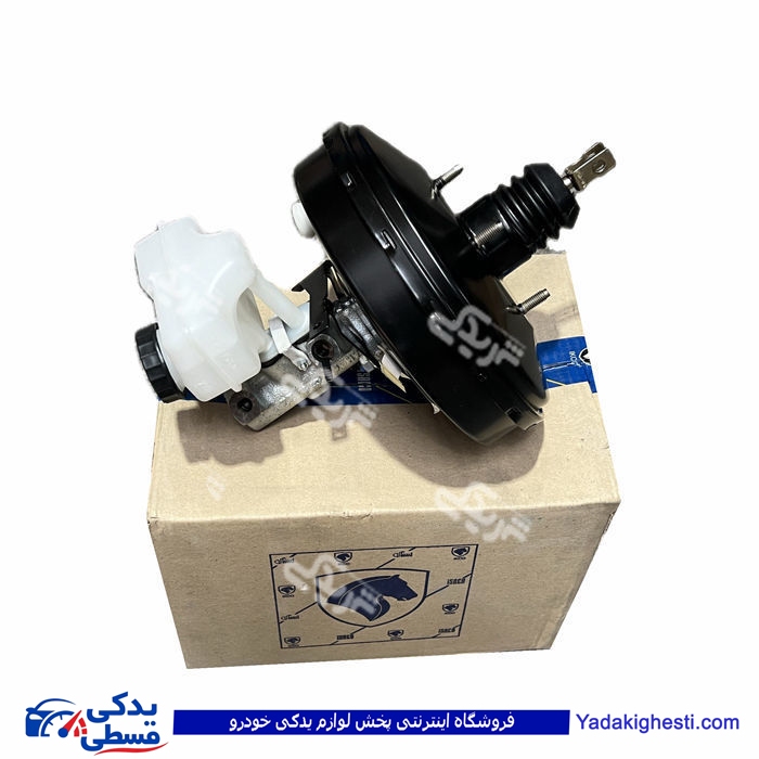 پژو بوستر ترمز روا 9 اینچ ABS چدنی باپمپ ایساکو 20202799 ( عمده )