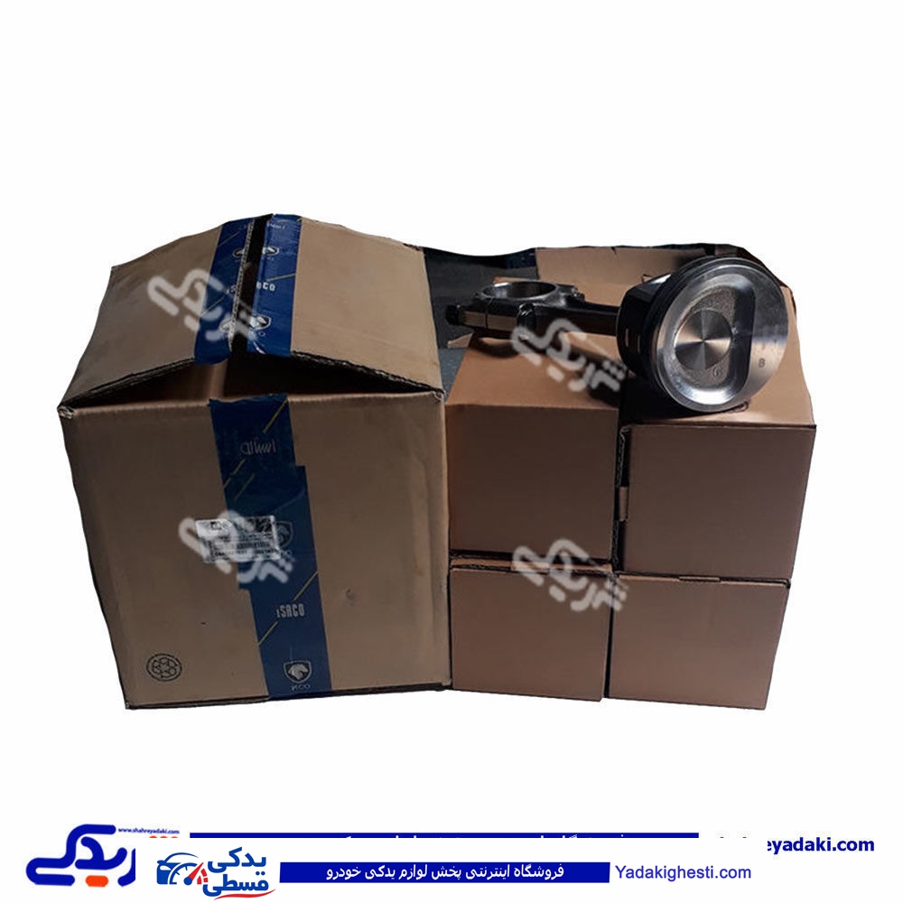 پیستون موتور آردی RD با شاتون و رینگ ایساکوکد 03-01 440601603
