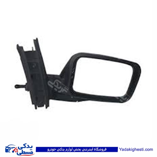 آینه بغل وانتی طرح جدید کوچک راست با ریل ایساکو 10119701 ( عمده )