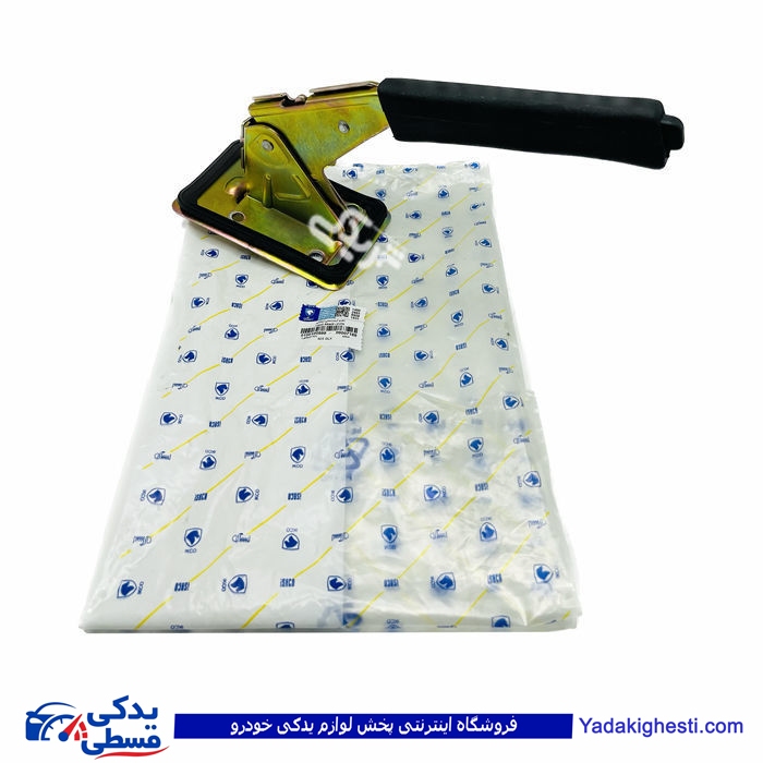 پژو تفنگی ترمز دستی وسط 405 وپیکان ایساکو مشکی کد 999 150100914