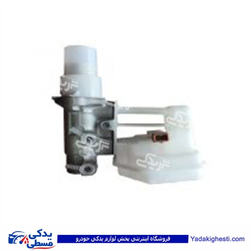 پژو پمپ ترمز 405 ABS آلومینیومی با مخزن دینا پارت 1206044