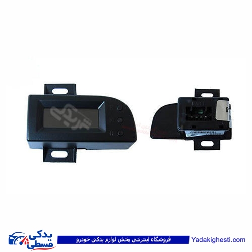 پژو ساعت دیجیتال سمند با LCD آبی ایساکو 880201199
