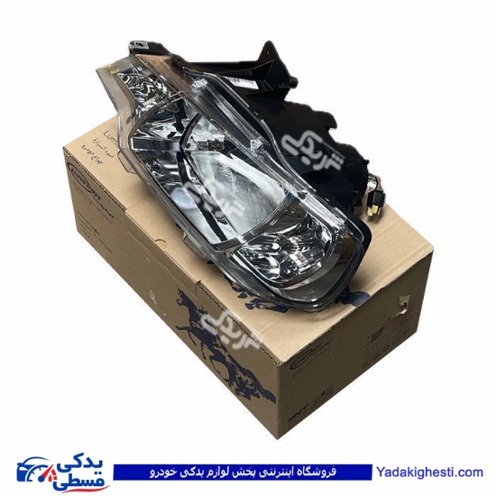 چراغ جلو چپ بدون موتور آریسان برند  SNT