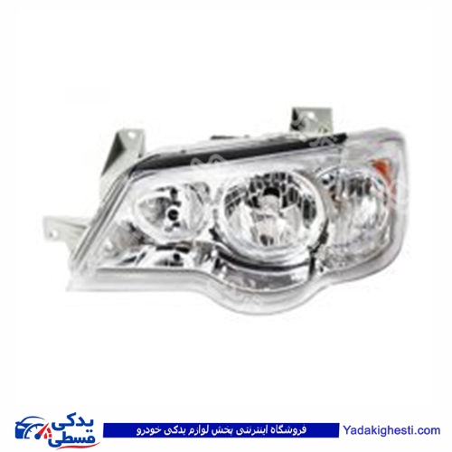پراید چراغ جلو چپ (بدون موتور) پراید 132 دینا پارت (SNT) 1505274