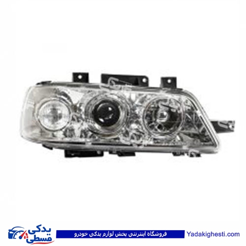 پژو چراغ جلو 405 SLX چپ اسپرتی (SNT) دینا پارت 1205263