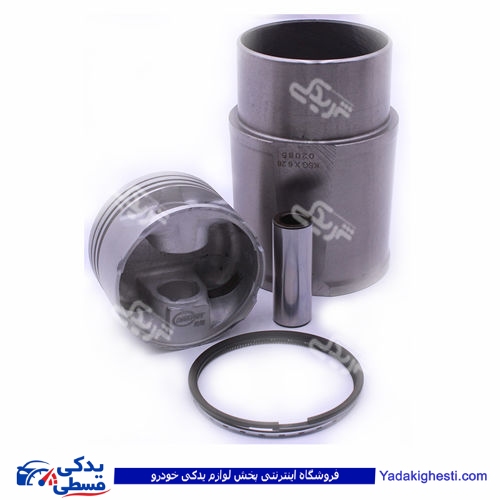 پژو پیستون موتور با بوش 1800 کامل (رینگ) دینا پارت 1202203