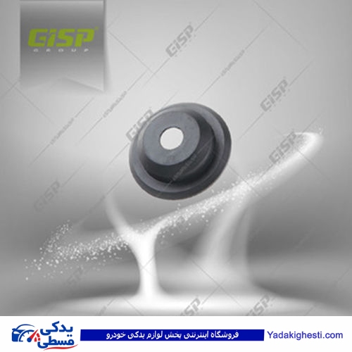 پژو پولکی ضربگیر روی توپی بالاکمک (نعلبکی) جلو 405 GISP 470501