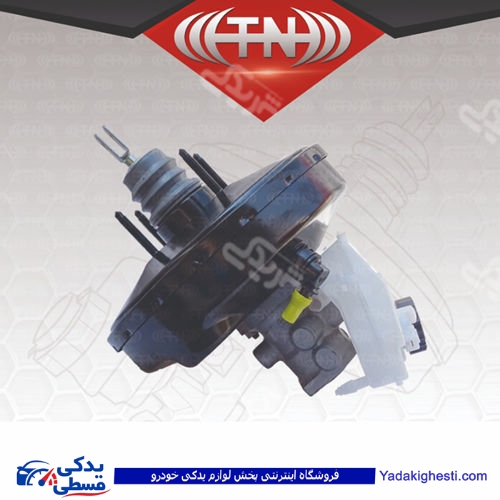 پژو بوستر ترمز 206 تیپ 5 و6 باپمپ ABS رانا آذین 9000562057