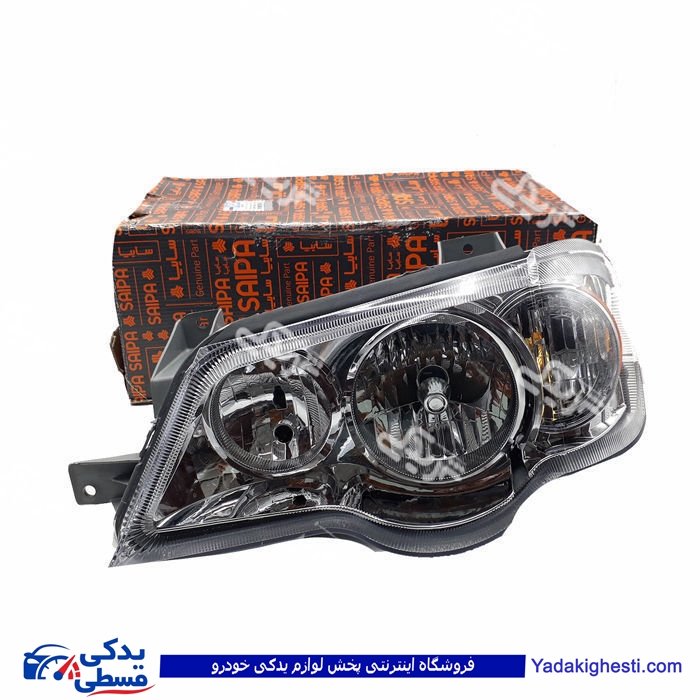 پراید چراغ جلو 132و 111 راست بدون موتور سایپا یدک 2 5607912
