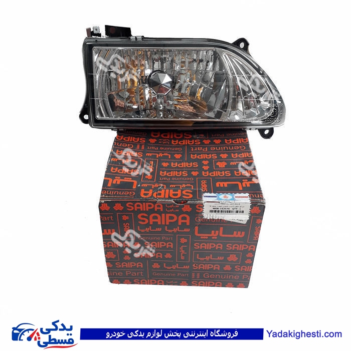 پراید چراغ جلو راست (بدون لامپ) فیس لیفت سایپا یدک 5631864