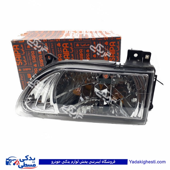 پراید چراغ جلو چپ (بدون لامپ) فیس لیفت سایپا یدک4 5631874