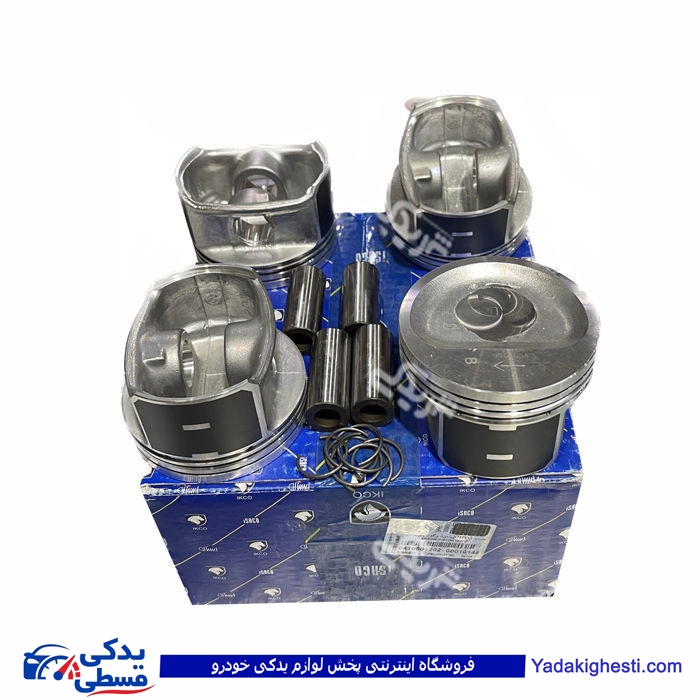 پژو پیستون موتور روآ ROA STD با گژنپین و خار ایساکو 0204105012 ( عمده )
