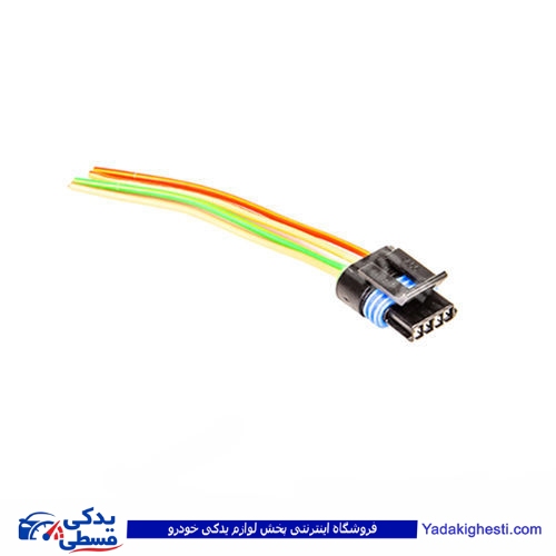 سوکت استپر و مپ سنسور 4 فیش پراید پژو دوو 9000143077