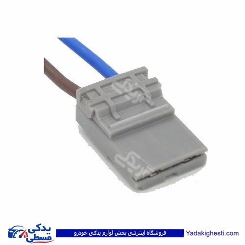 سوکت رله نری کالسکه ای 2 فیش طوسی 9000143218