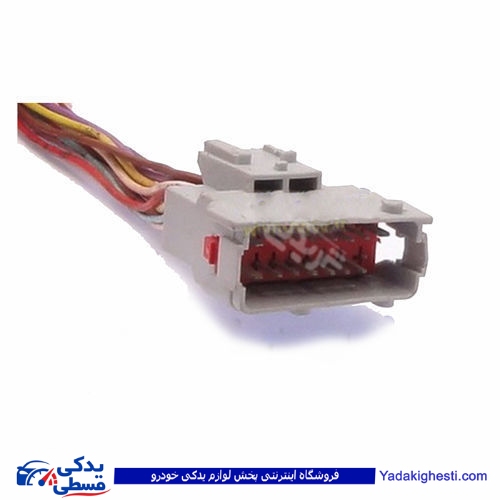 پژو سوکت نری سوزنی 16 فیش طوسی 206 9000143246