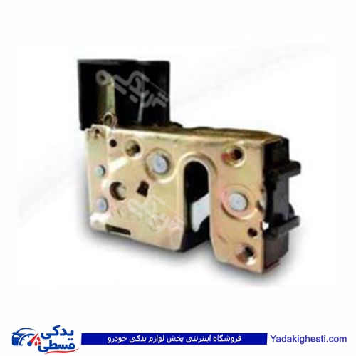 پژو قفل مکانیکی درب 405 جلو چپ طرح قدیم 9000803289