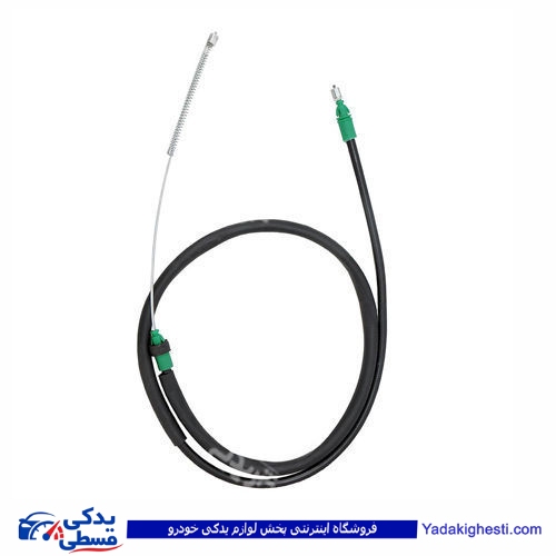 پژو سیم ترمز دستی 405 راست کوتاه آماتا صمد 1107032