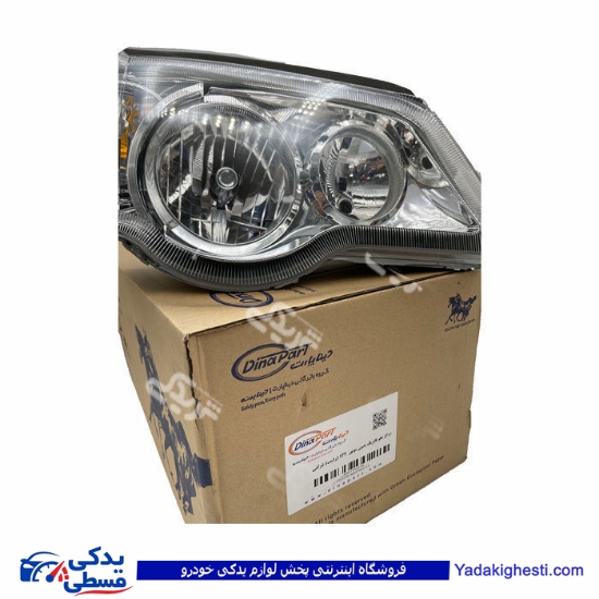 پراید چراغ جلو 132-111 (راست/بدون موتور) دیناپارت 1505256