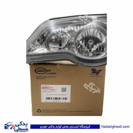 پراید چراغ جلو132-111 SNT (چپ/بدون موتور) دیناپارت 1505257