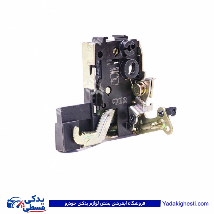 پژو قفل داخل درب 405 جلو چپ طرح اورجینال آماتاصمد 11010478