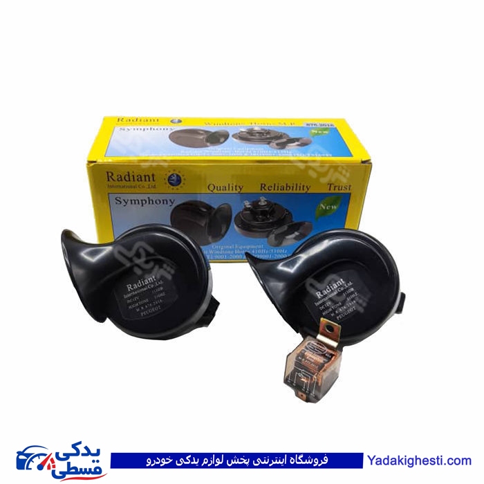 بوق حلزونی اصلی پژو 206 با ترمینال پژو MR.876/100382 ( عمده )