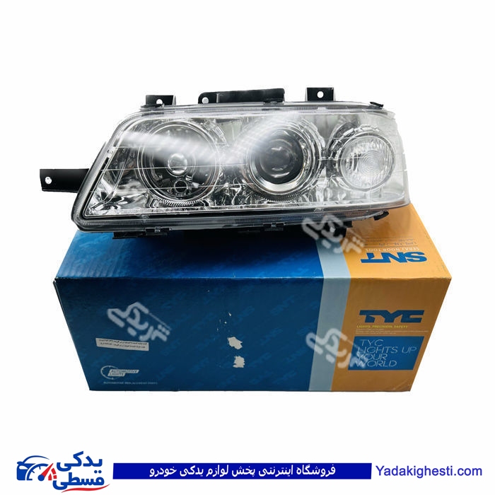 پژو چراغ جلو 405 SLX چپ SNT 9000829754
