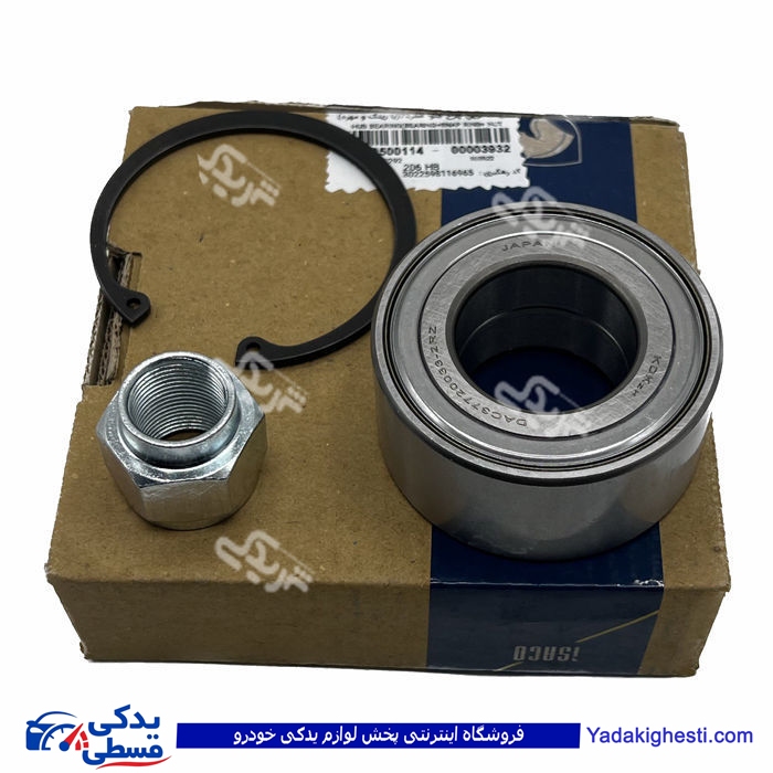 پژو بلبرینگ چرخ جلو 206 MRK ژاپن ایساکو کامل 0270500114
