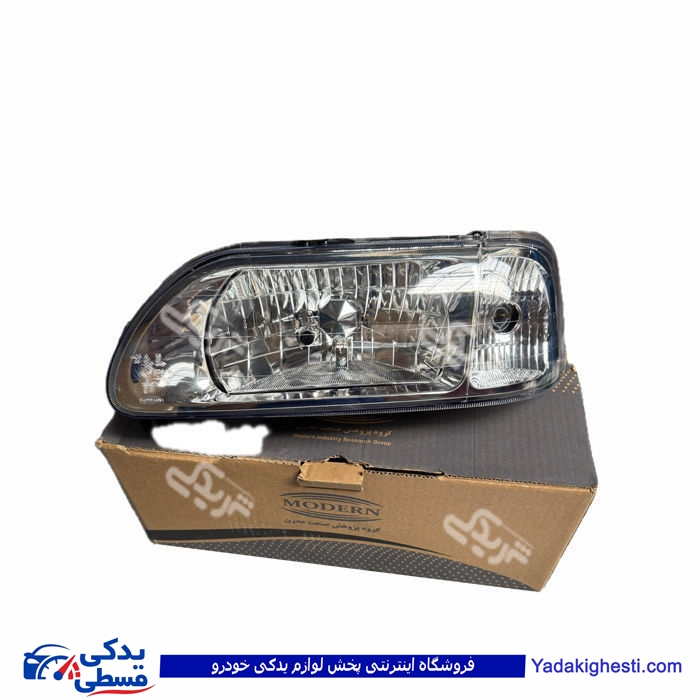 پراید چراغ جلو 131 راست بدون موتور مدرن 9000829657